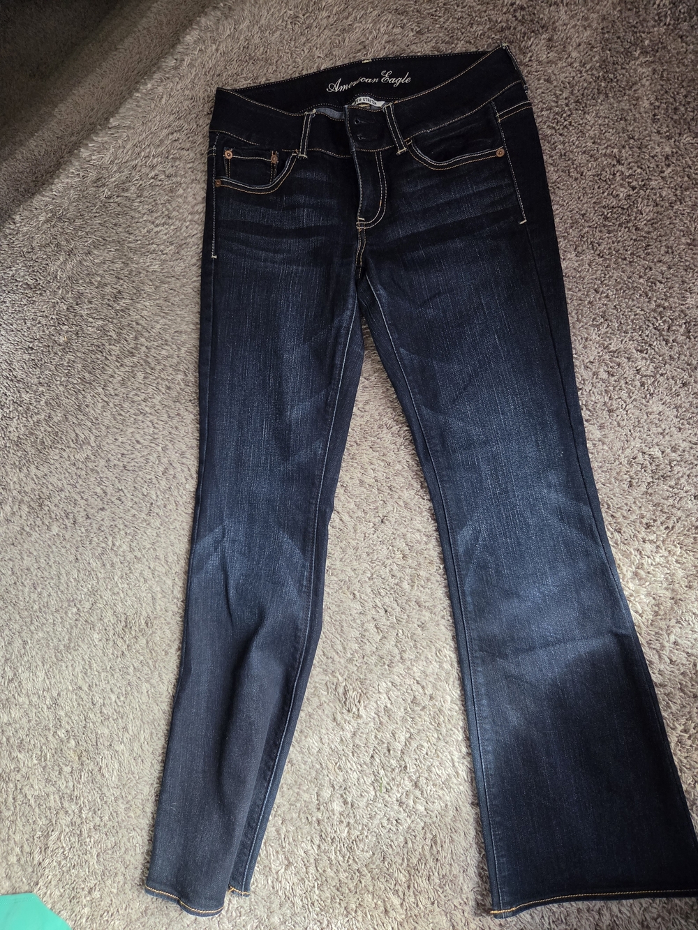 American Eagle Outfitters Dark Blue Flare Jeans